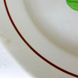 4 assiettes dessert de Digoin Sarreguemines modèle Beaucaire 210844