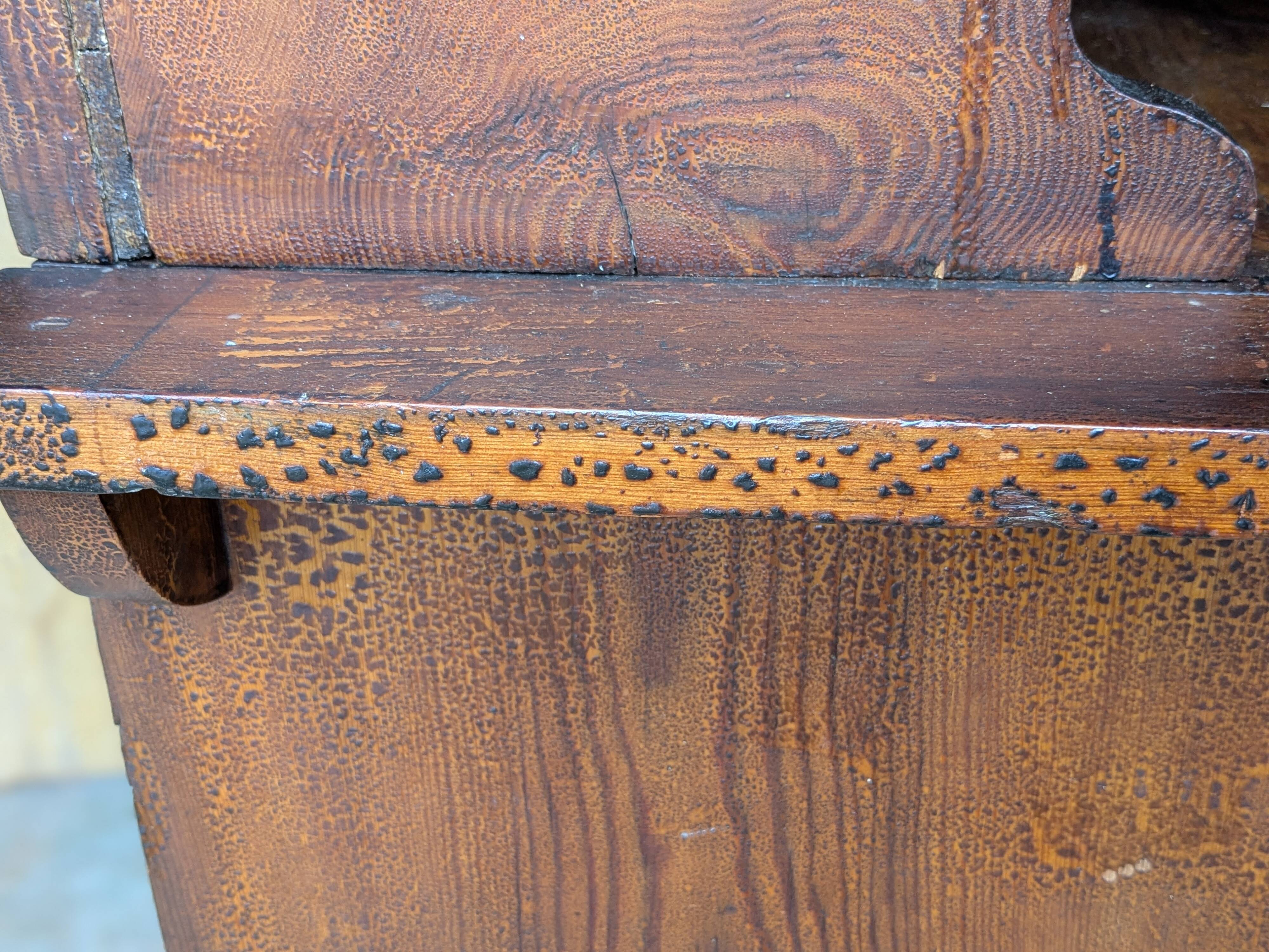 Japanese-style two-body buffet - Arts and crafts - circa 1900 Art Nouveau