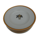 Six porcelain hollow plates