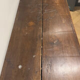 Antique Spanish sideboard in solid walnut – late 19th century