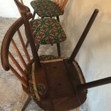 Set of 4 chairs inn 1960's bars and feet compass