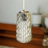 Bubble glass hanging lamp in style of Helena Tynell
