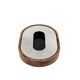 Mid-century olive wood ashtray, Italy ca. 1970