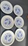 Set of 6 Italian plates: Faenza C.B.M.