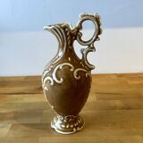 Vase pichet volutes caramel