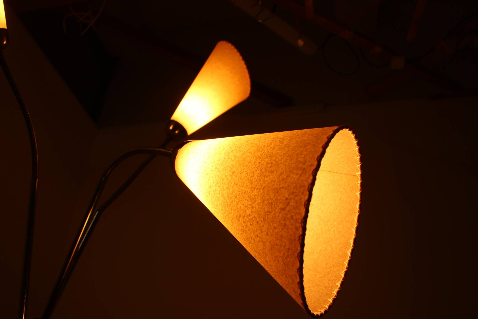 1960s Chrome Plated Floor Lamp, Czechoslovakia