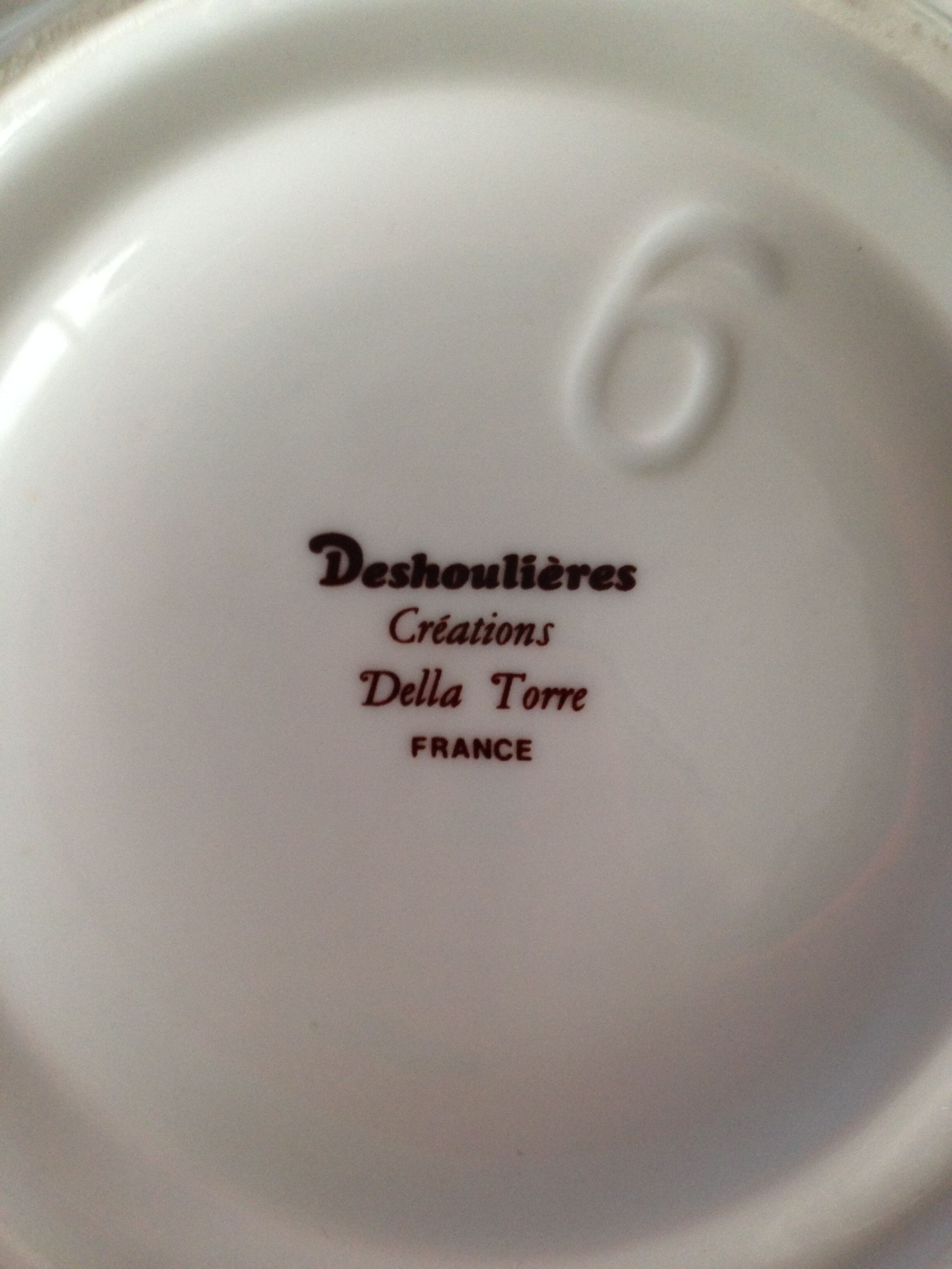 teapot Deshoulières