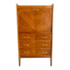 Vintage secretary of the 50s in oak