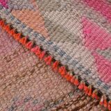 3x12 Pink Persian Vintage Runner Rug, 92x355Cm SK 18193