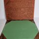 Vintage leather desk pad, the tanner, 50 cm