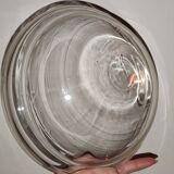 Art deco brass fruit bowl