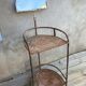 Hairdresser, metal bedside table, 1950s