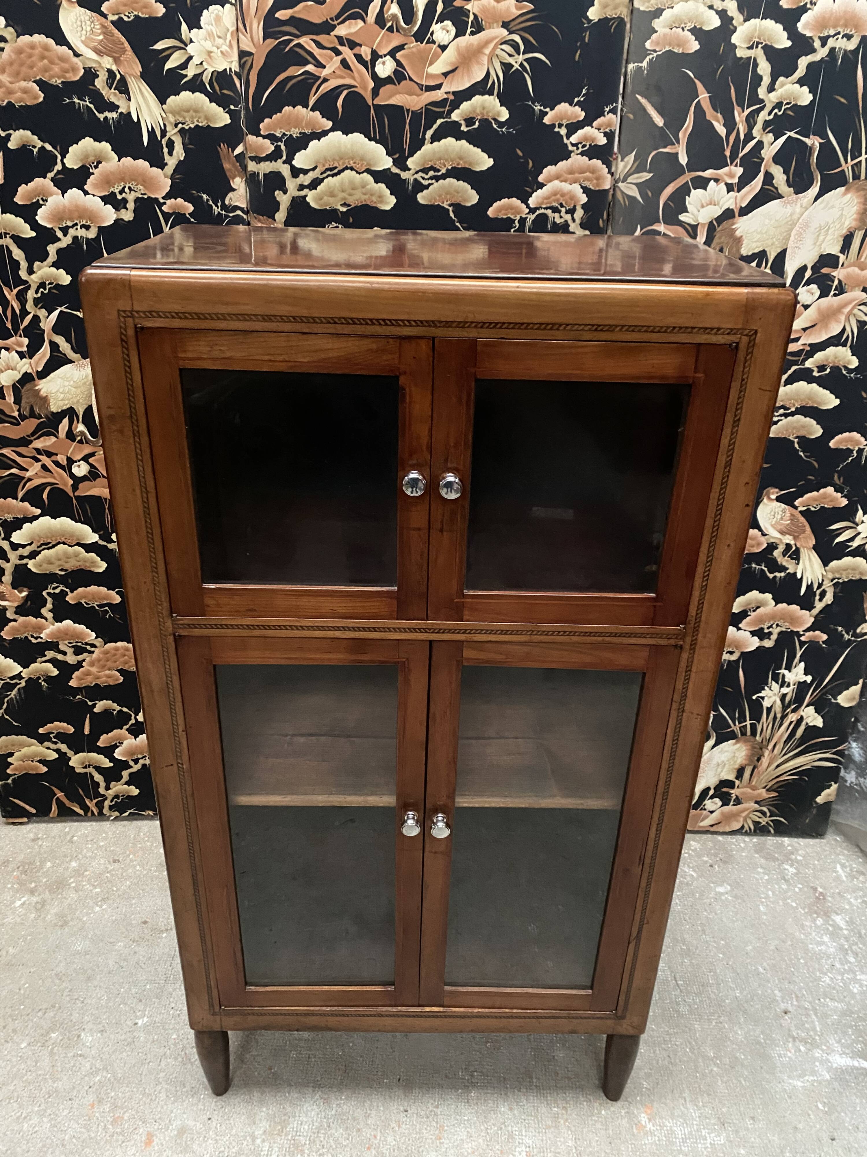 Small Art Deco library display case