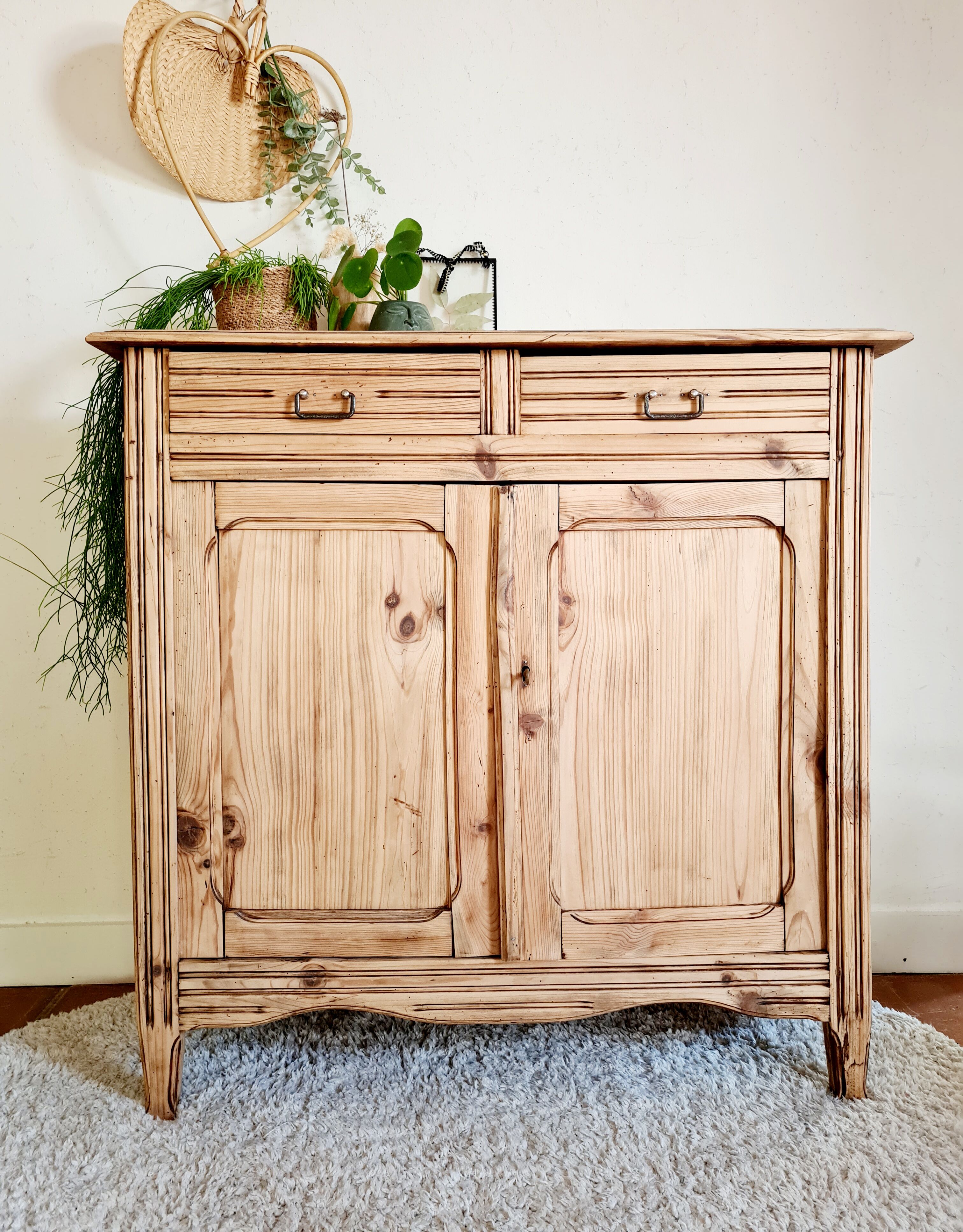 Old parisian buffet stripped and renovated