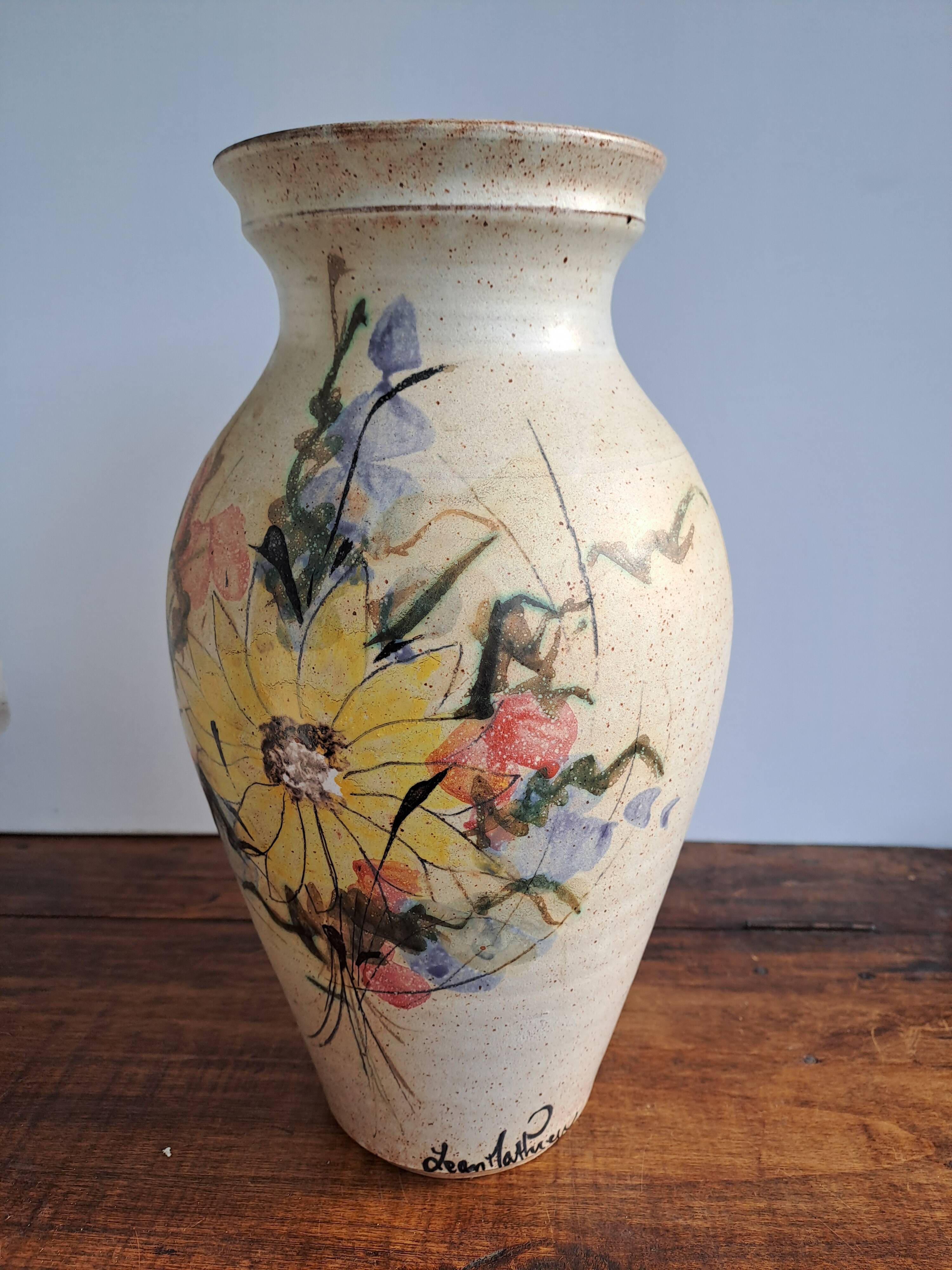 Grand vase Jean mathieu