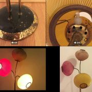 Lamp lamp 3 votives articulated 50s/60s vintage