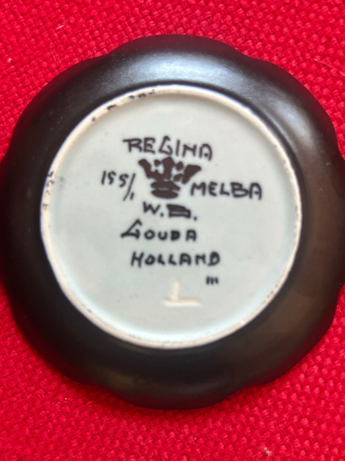 Lot de soucoupes Regina Melba