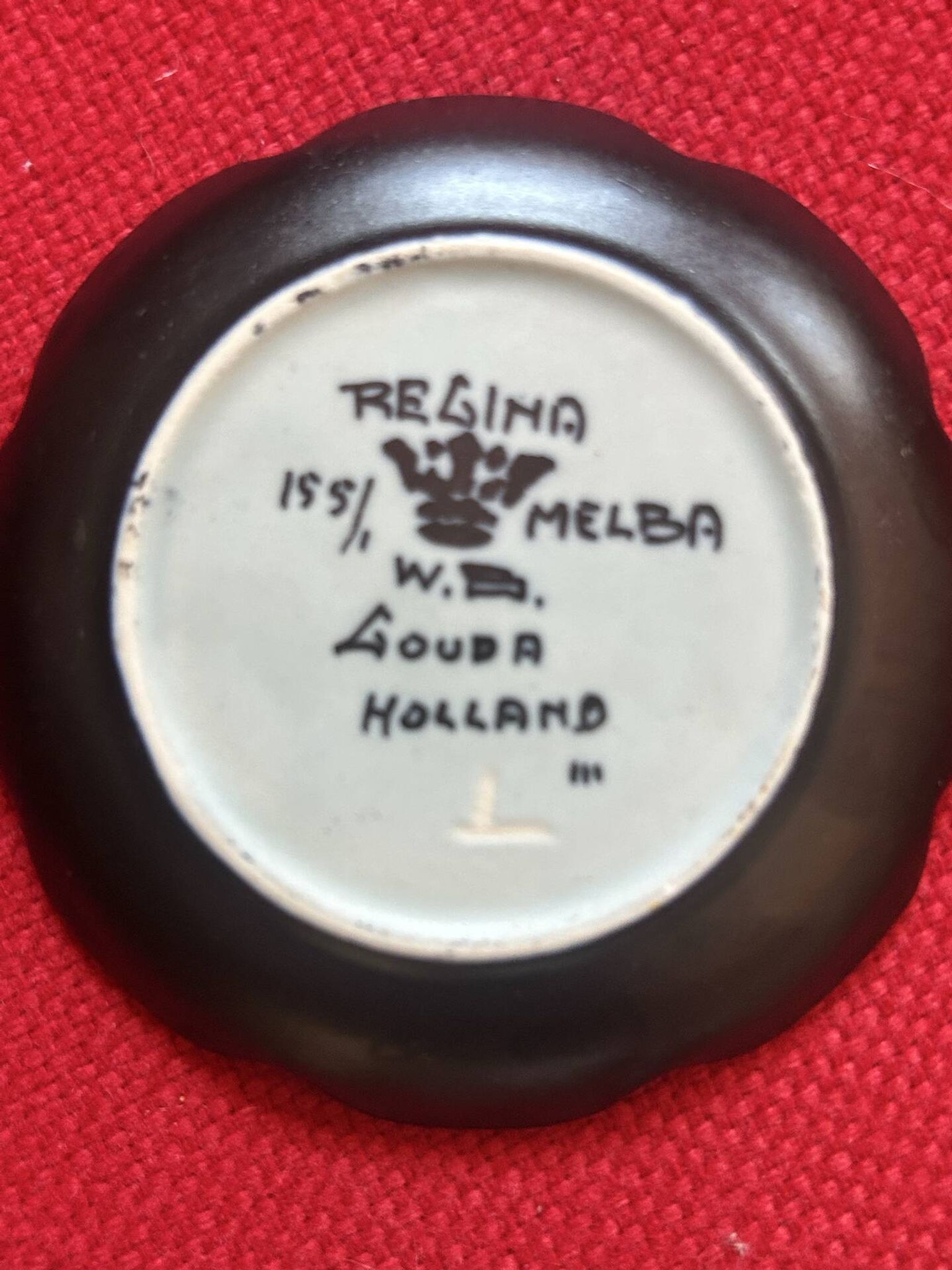 Set of Regina Melba saucers