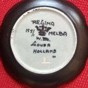 Set of Regina Melba saucers