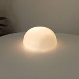 Vintage opaline ceiling light from the 50s/60s