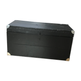 Restored wooden trunk