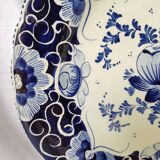 Assiette bleue de Delft signée Bequet H peinte à la main