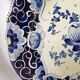 Assiette bleue de Delft signée Bequet H peinte à la main