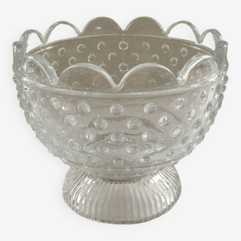 Glass spiked cup