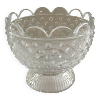 Glass spiked cup