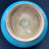 Longwy earthenware hollow salad bowl