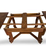 An Italian art deco extendable dining table, 1920s/1930s