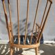 Paire fauteuils éventail esprit scandinave Baumann