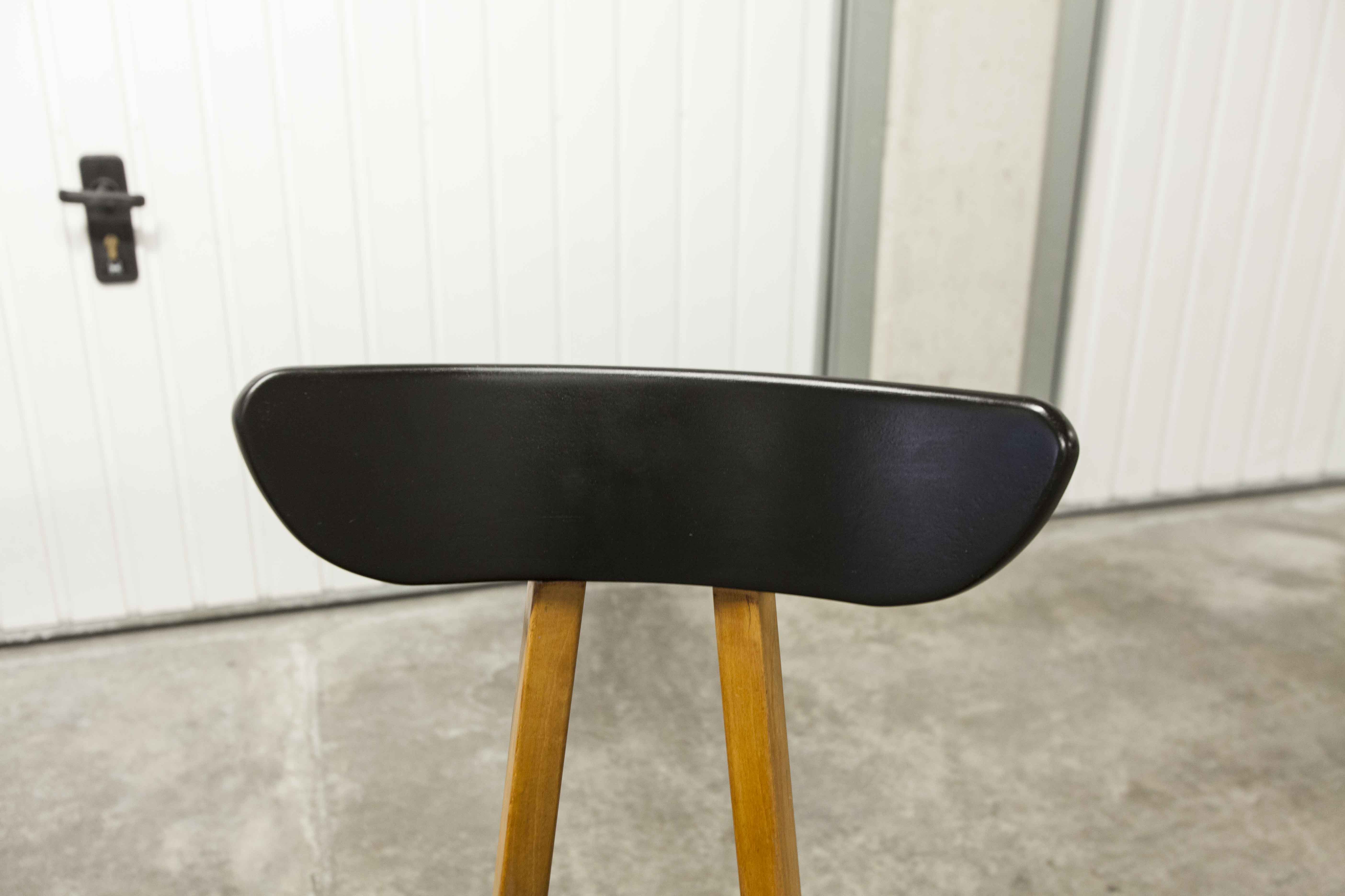 Set of 6 restored Luterma "banana" chairs