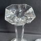 Pair of crystal candle holders - Cristallerie Nachtmann