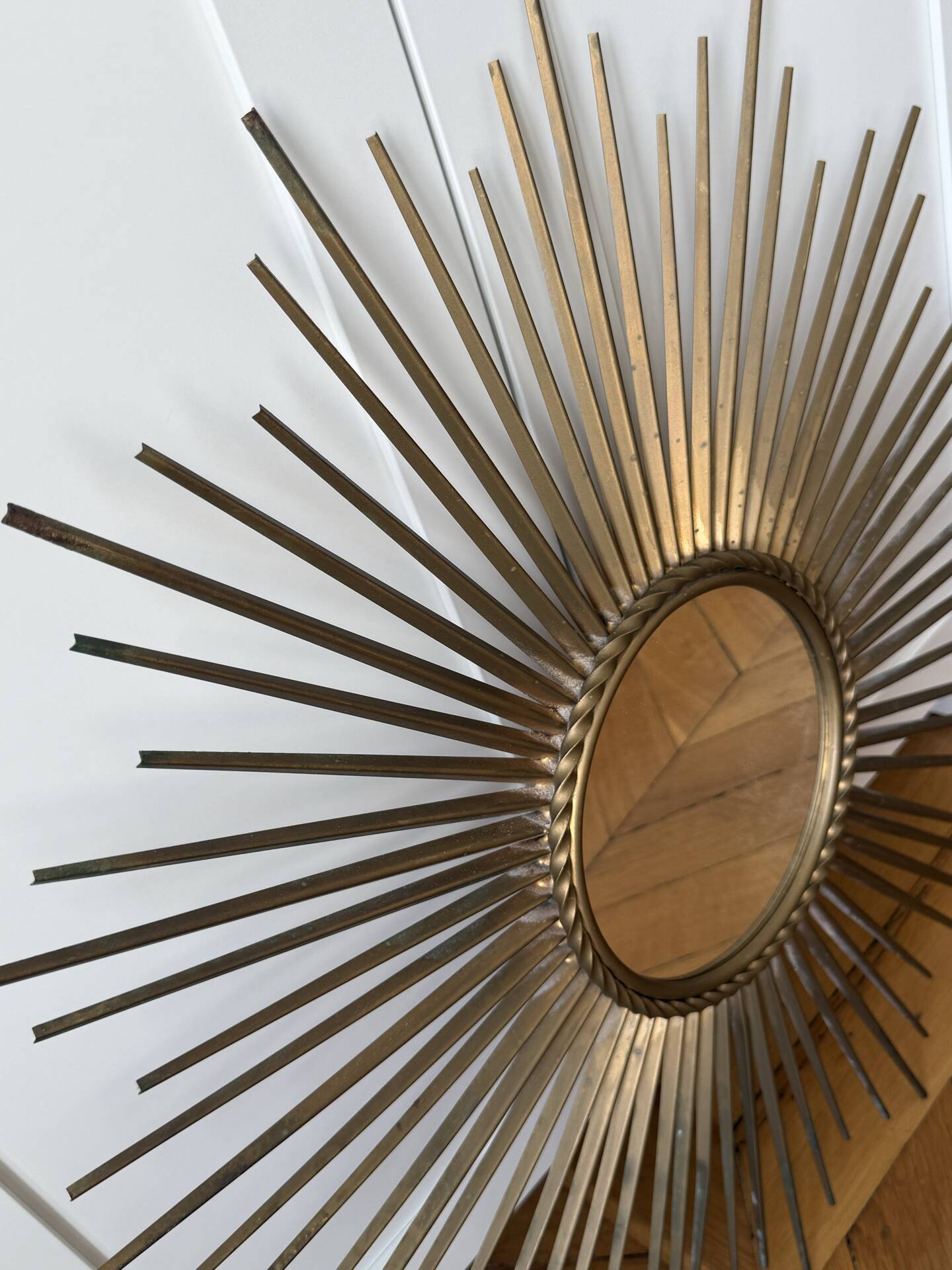 Miroir soleil Chaty Vallauris signé