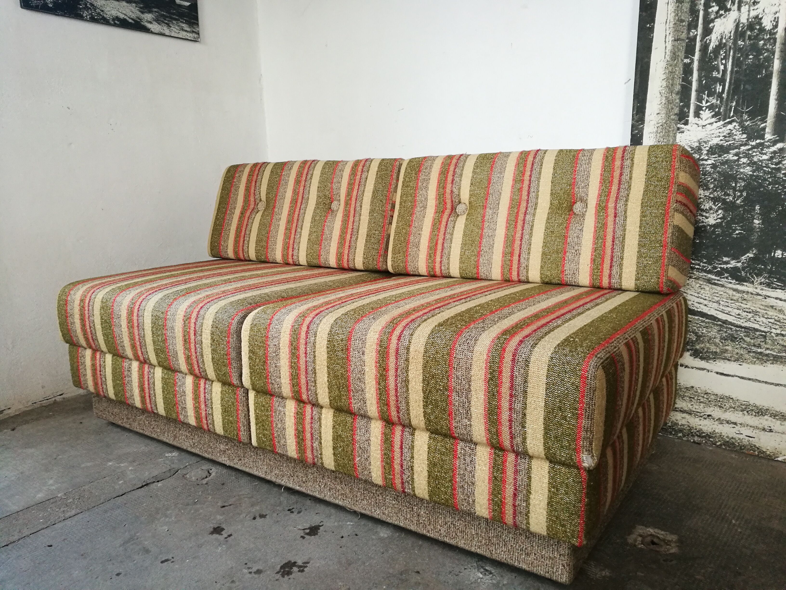 Sofa, vintage daybed 1980