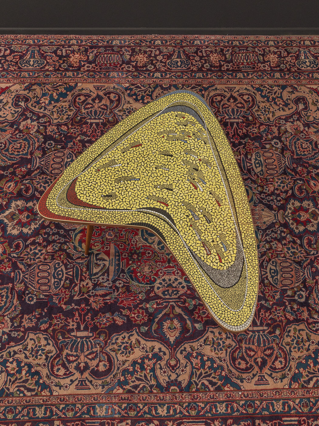 Mosaic coffee table, Berthold Müller-Oerlinghausen