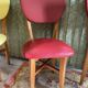 Set 4 chairs vintage bistro year 50/60