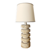 Lampe en pierre brutaliste style Tormos, vers 1970