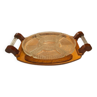 Art Deco aperitif platter