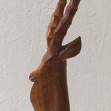 Scandinavian teak deer 1960.