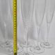 Flûtes à champagne Villeroy et Boch en cristal, 26 cm