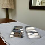 12 Stainless steel knife rests