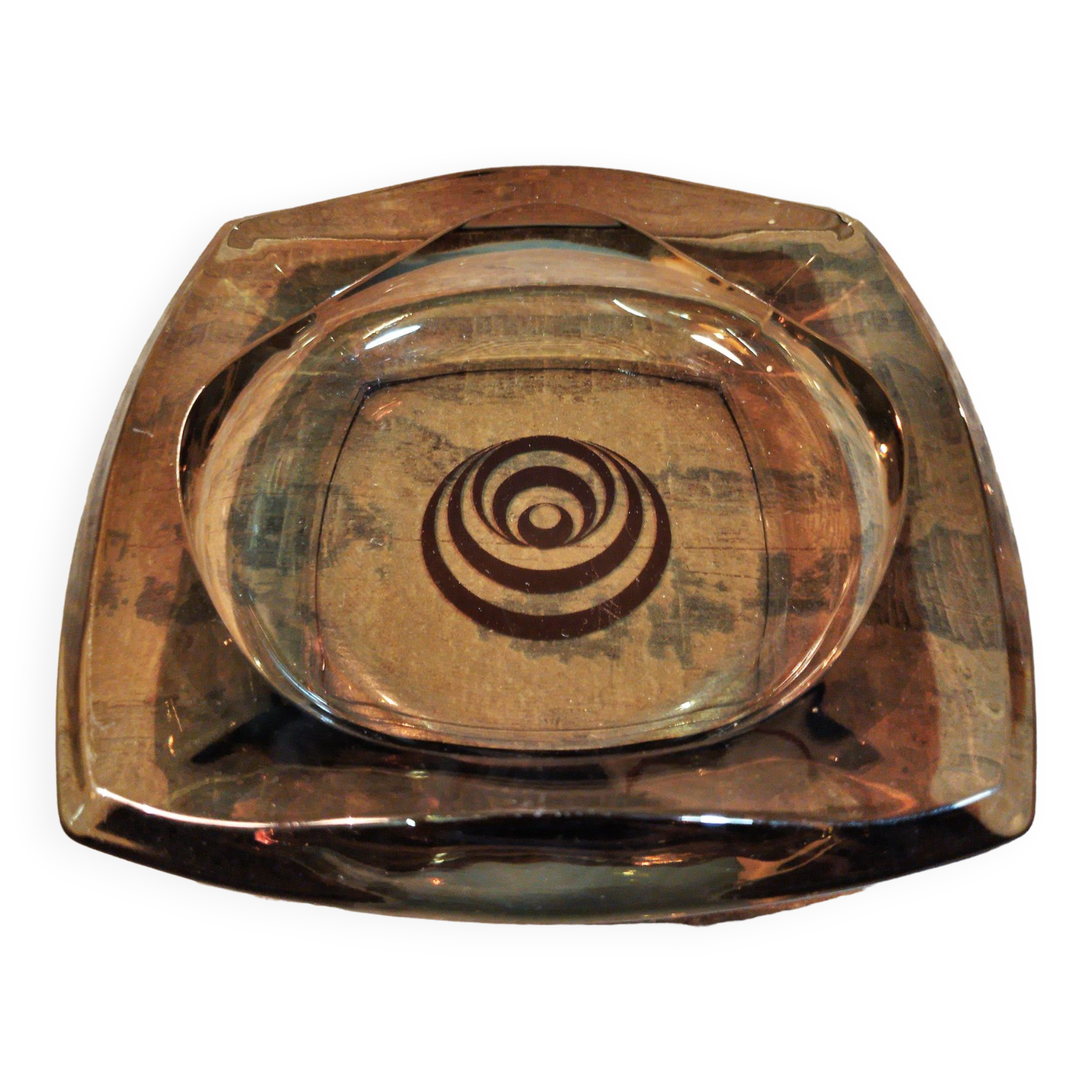 Ashtray Luminarc 1970s