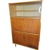 vintage oak secretary desk