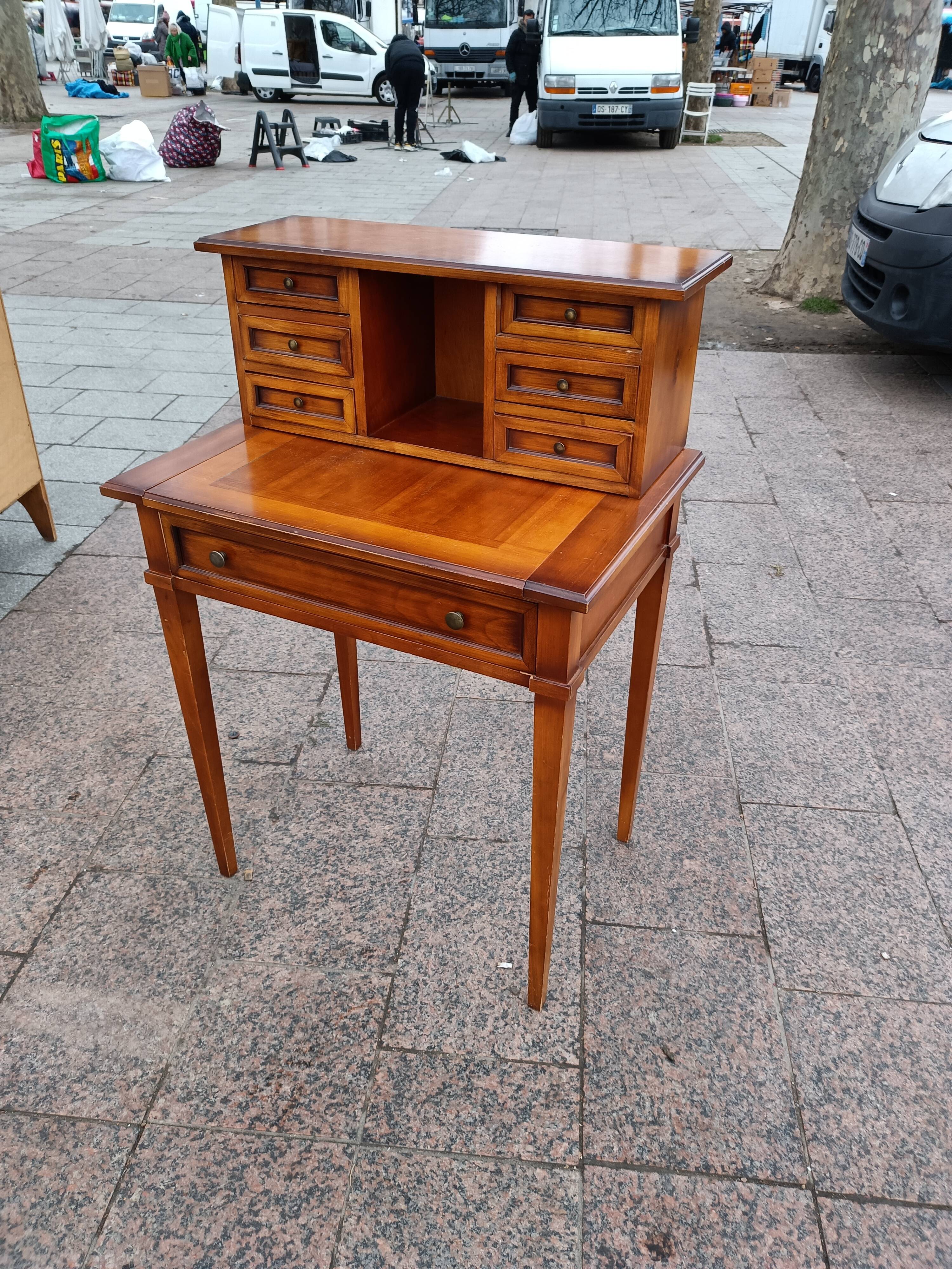 Happiness of the day old style louis xvi wood