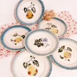 Suite of dessert plates