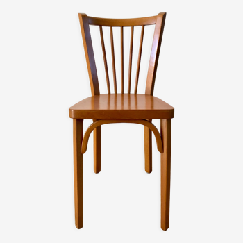 Baumann bistro chair in light beech wood N°12 50s