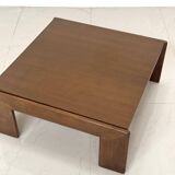 "Bastiano" wooden coffee table by Tobia & Afra Scarpa for Gavina 60's