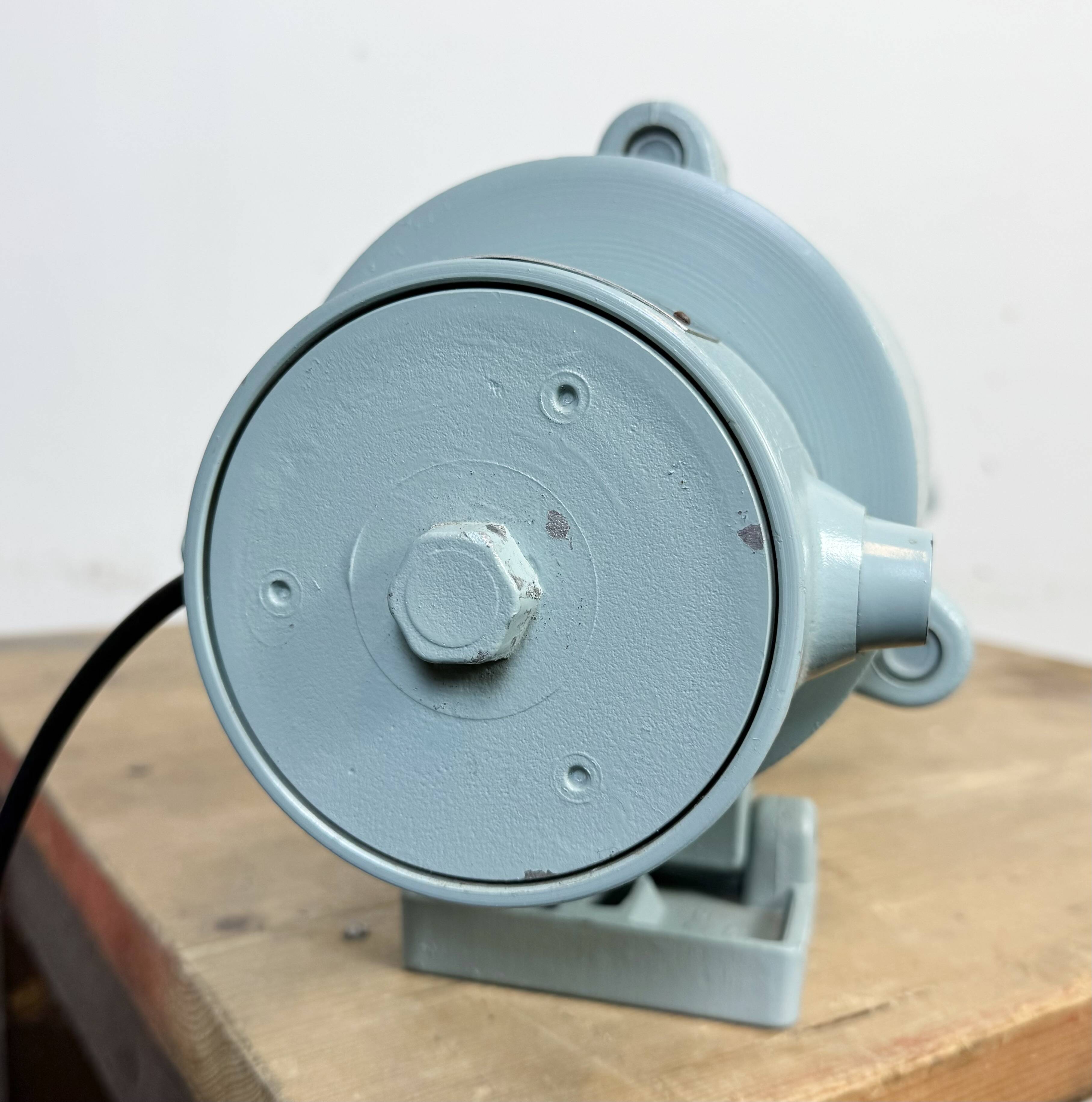 Industrial East German Fluorescent Tube Light From Leuchtenbau Wittenberg, 1980s